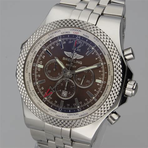 breitling bentley motors special edition certified chronometer a47362|Breitling Bentley GMT .